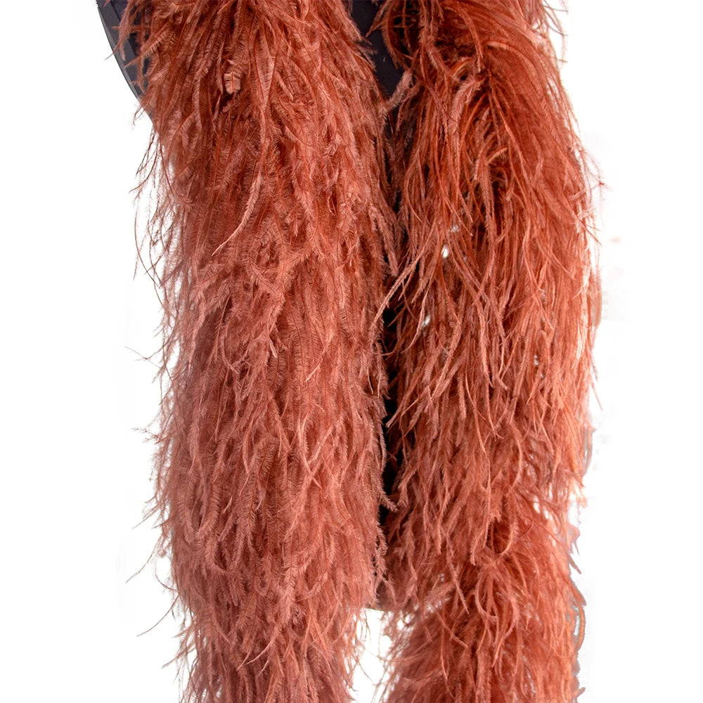 Ostrich Feather Trim Boa (1 Meter)