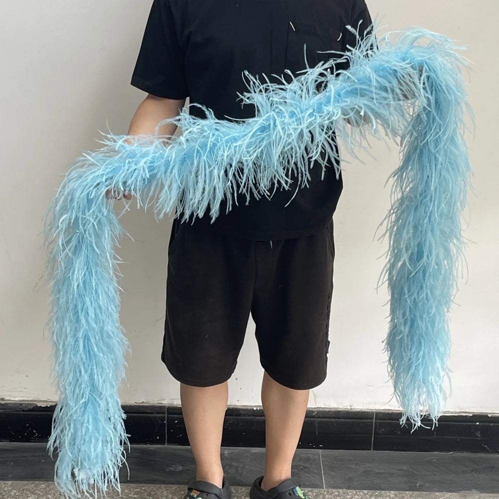 2M 1-20ply Fluffy Ostrich Feather Boa
