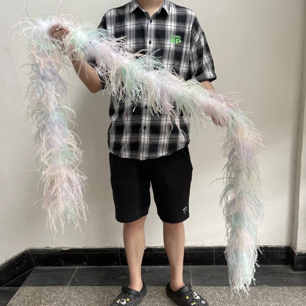 2M 1-20ply Fluffy Ostrich Feather Boa