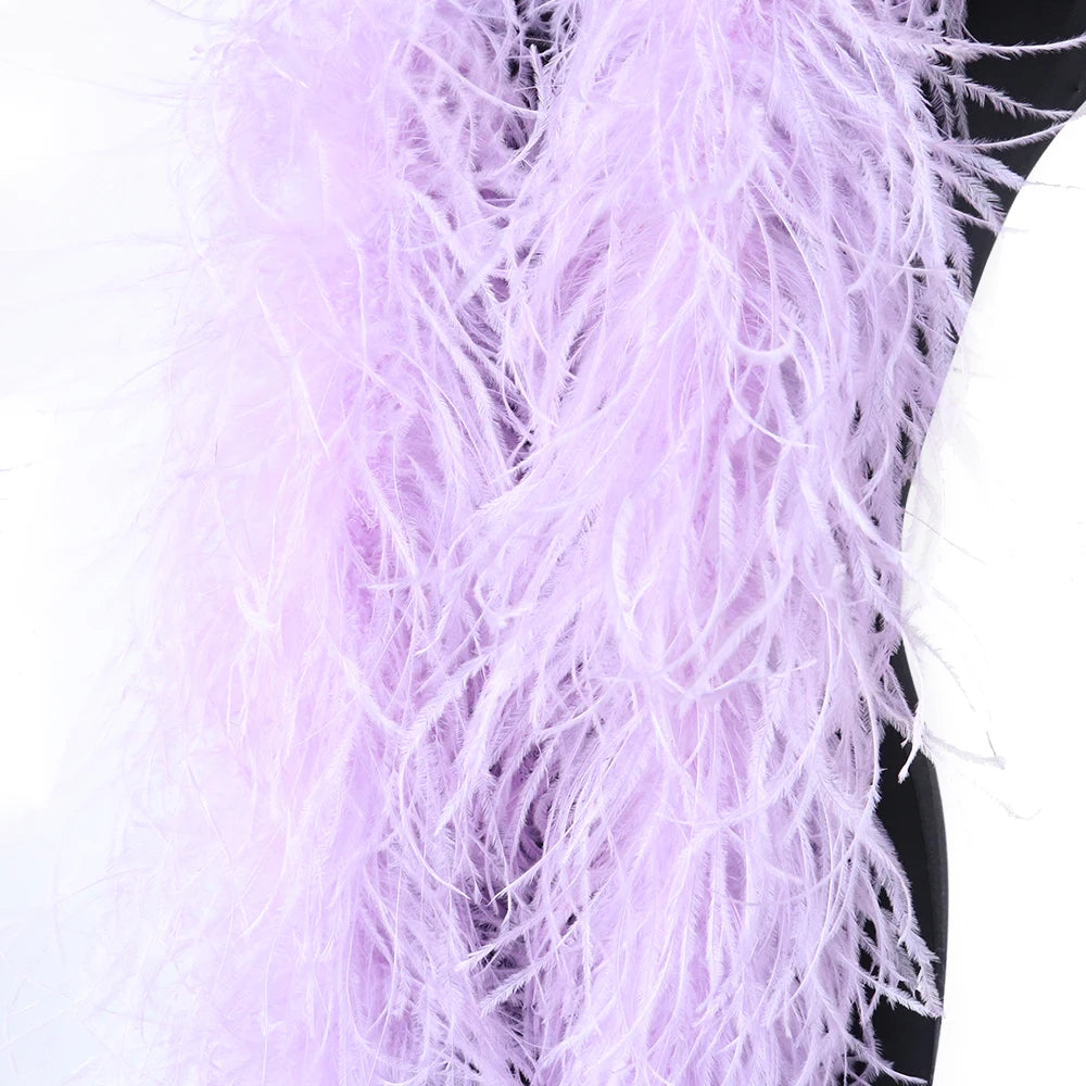 Ostrich Feather Trim Boa (1 Meter)