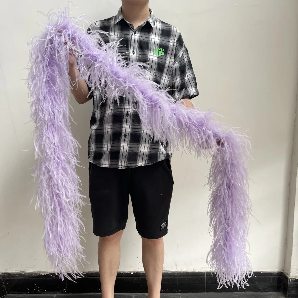 2M 1-20ply Fluffy Ostrich Feather Boa
