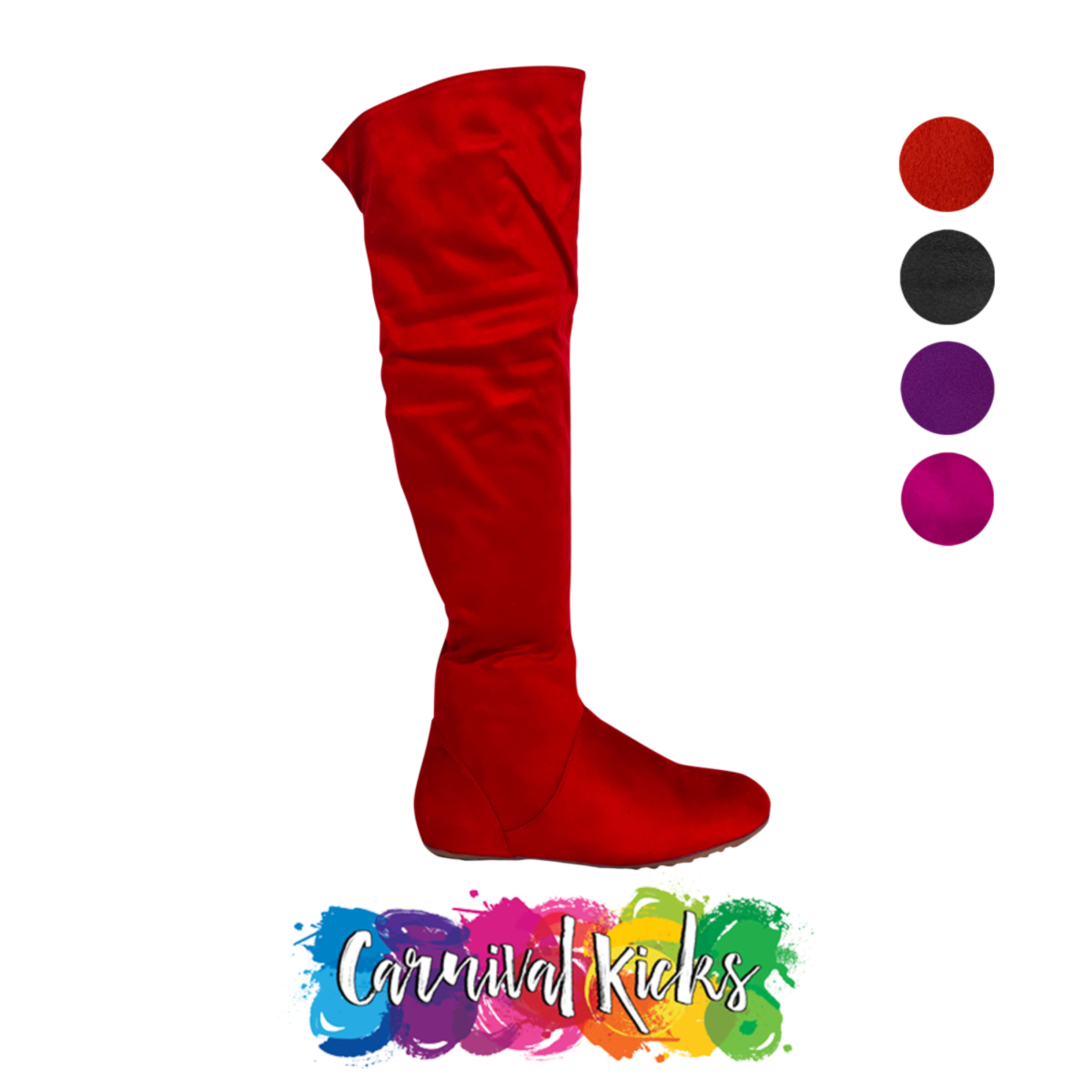 Christy (SALE) - Women's Thigh-High Carnival Boots
