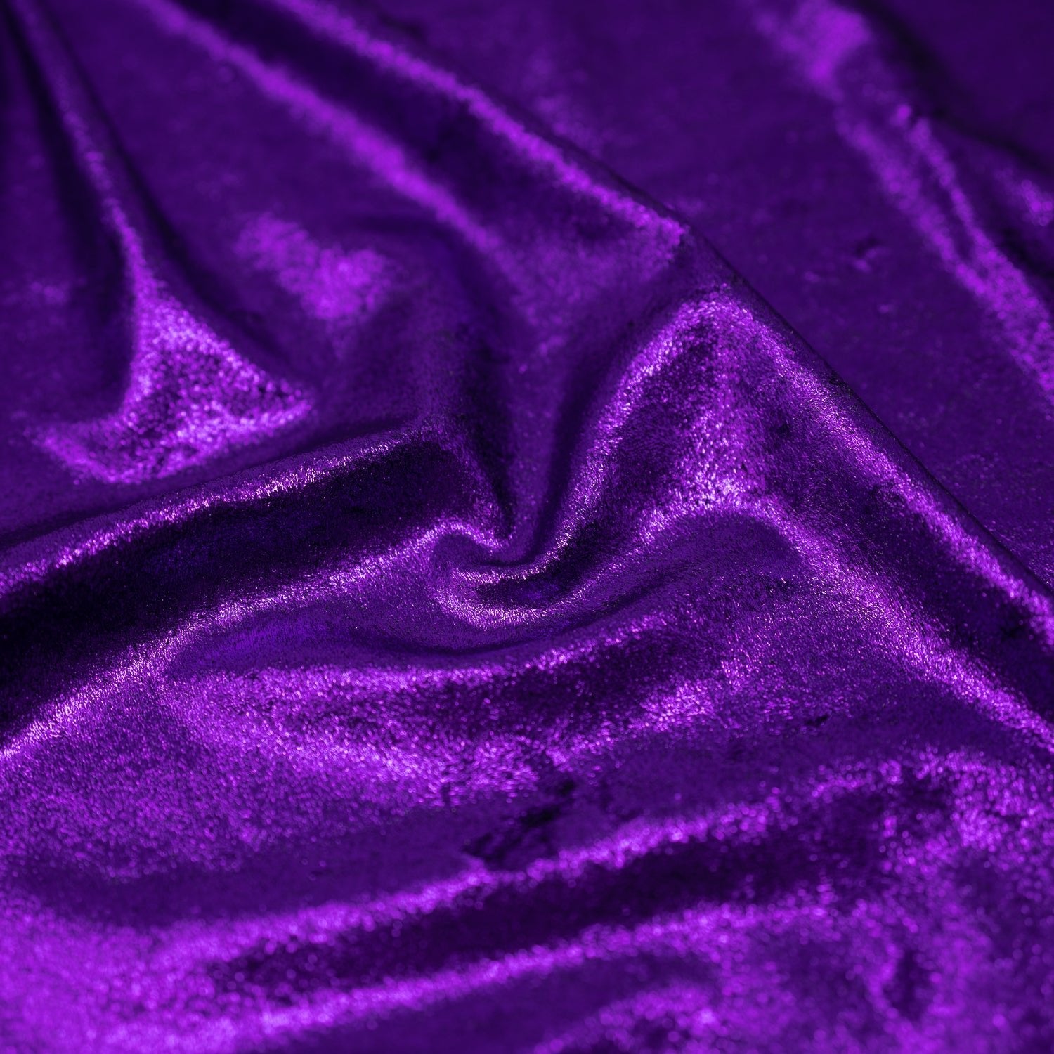 D Isis Foiled Stretch Velvet Fabric | Blue Moon Fabrics