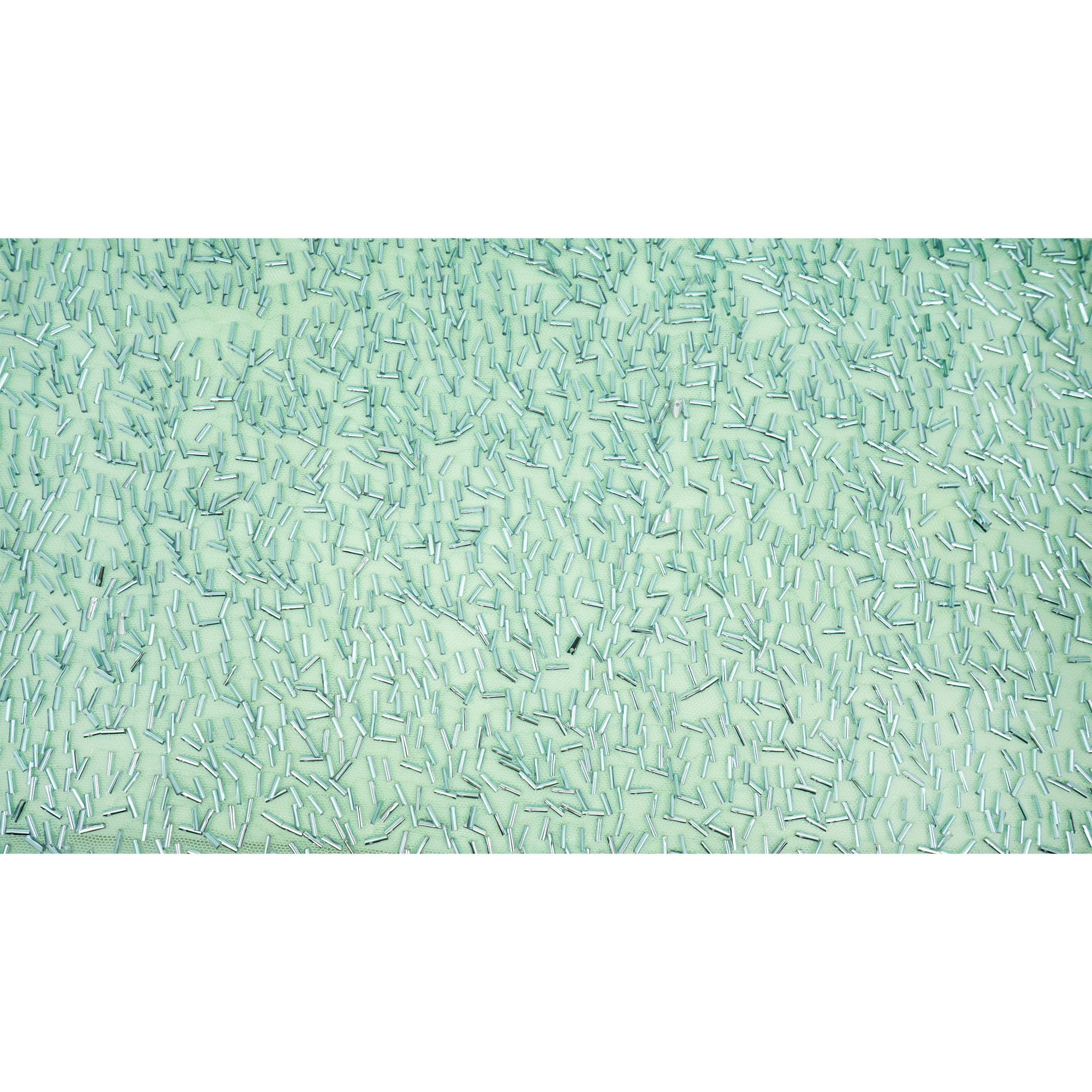 Dazzle Beaded Stretch Mesh Fabric | Blue Moon Fabrics