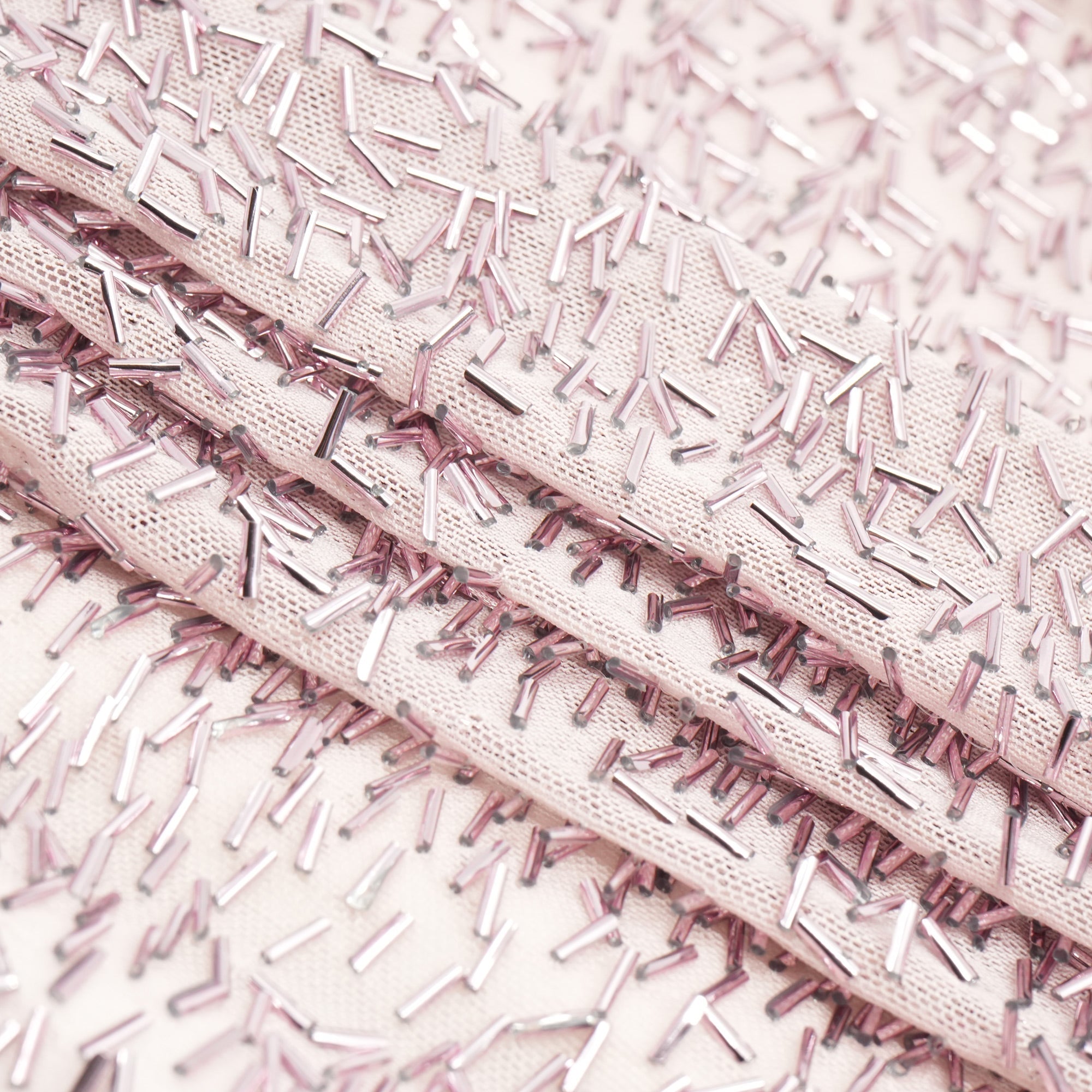 Dazzle Beaded Stretch Mesh Fabric | Blue Moon Fabrics