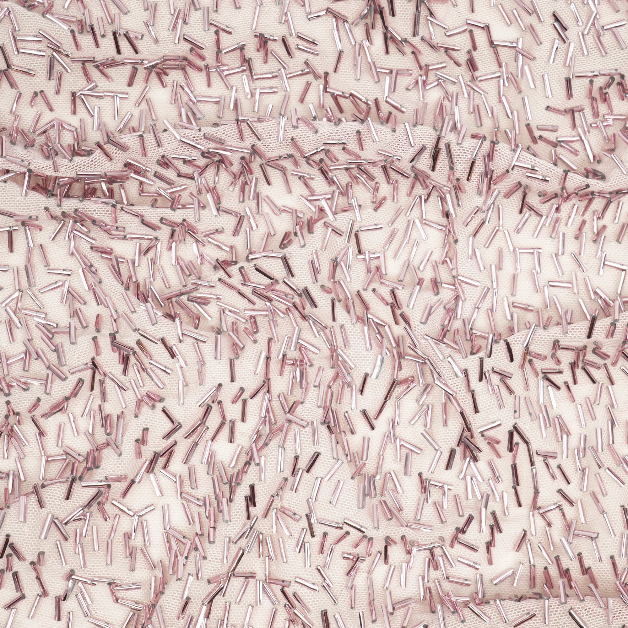 Dazzle Beaded Stretch Mesh Fabric | Blue Moon Fabrics