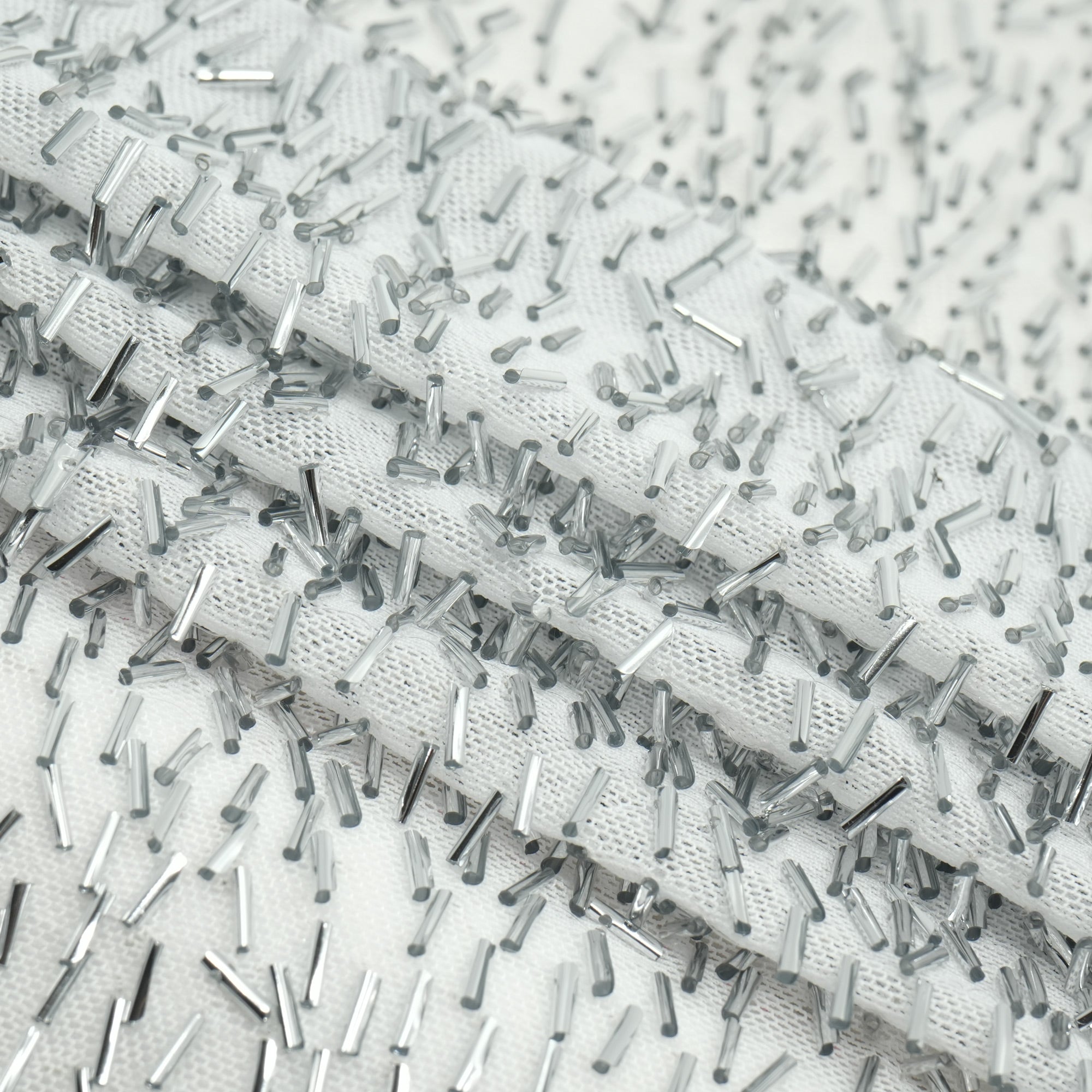 Dazzle Beaded Stretch Mesh Fabric | Blue Moon Fabrics