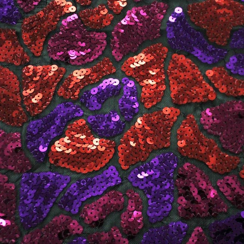 Disco Daze Stretch Mesh Sequin Fabric | Blue Moon Fabrics