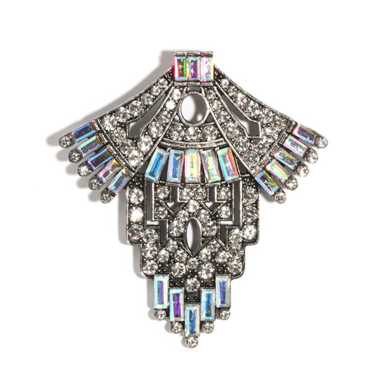 Sparkle Statement Brooch by Lipstick & Chrome