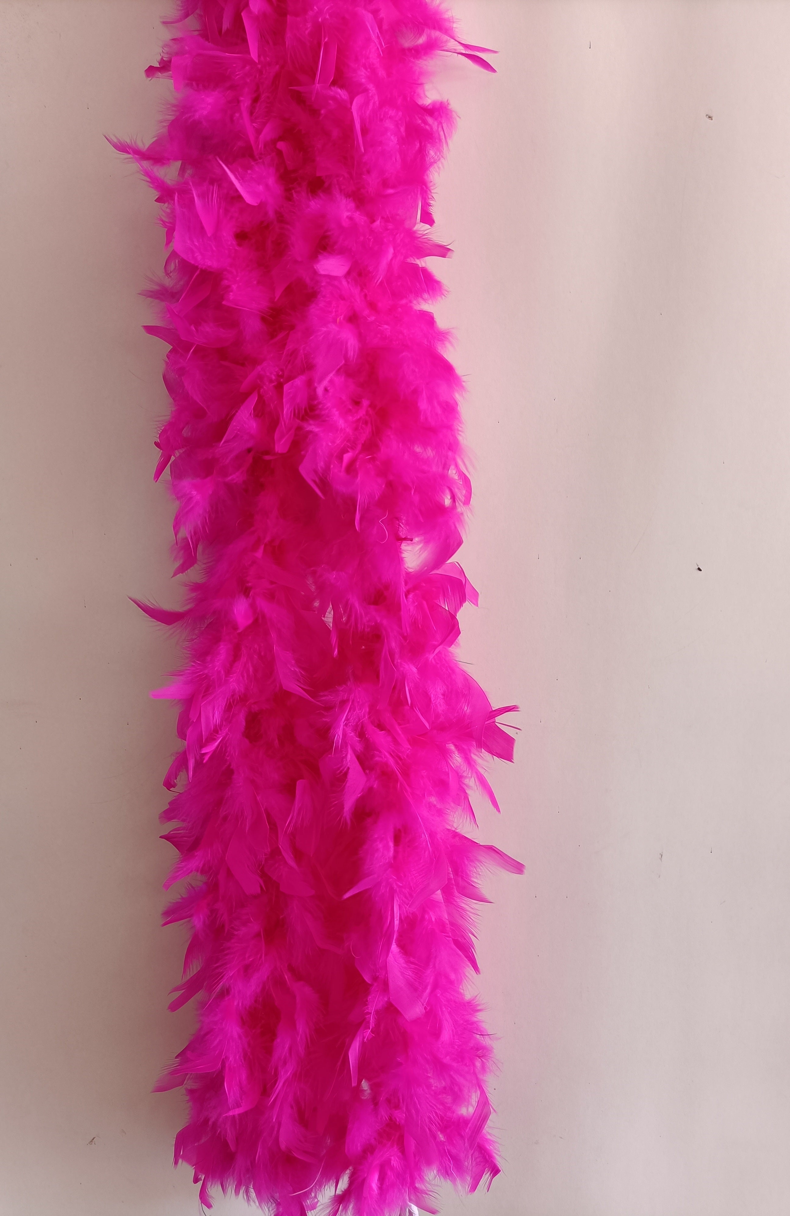 Hot Pink Solid Color Feather Boas