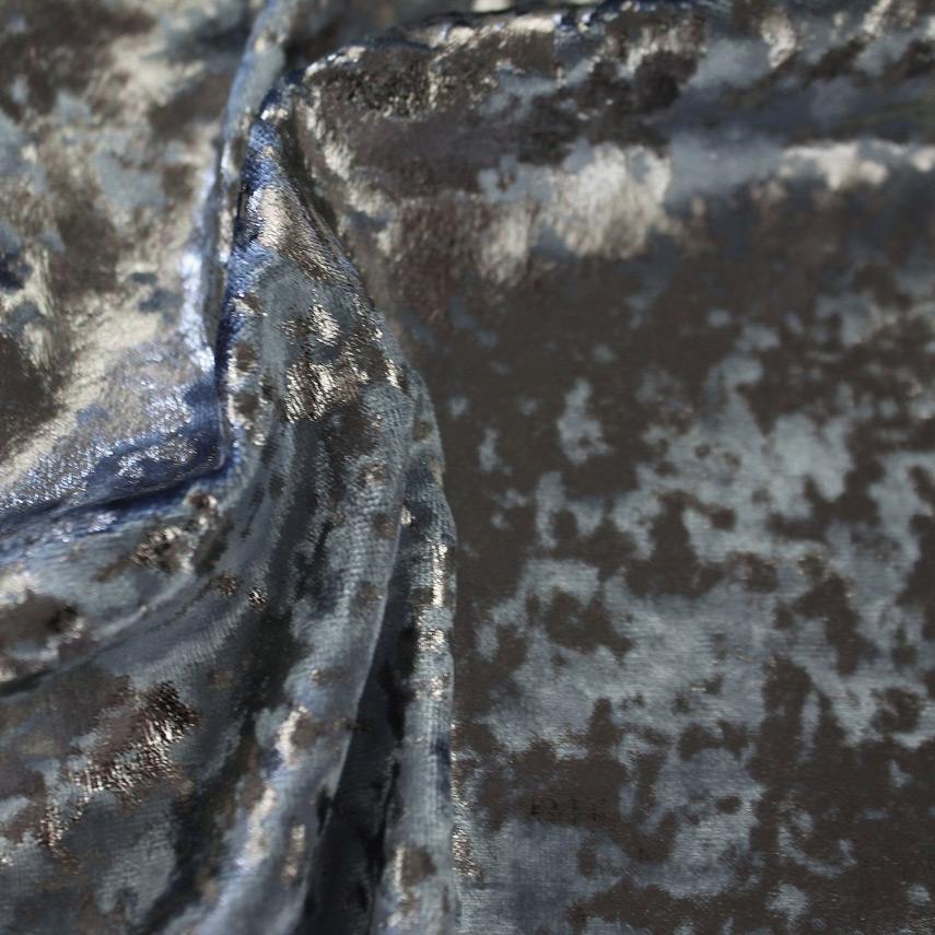 Gilded Stretch Velvet Fabric | Blue Moon Fabrics