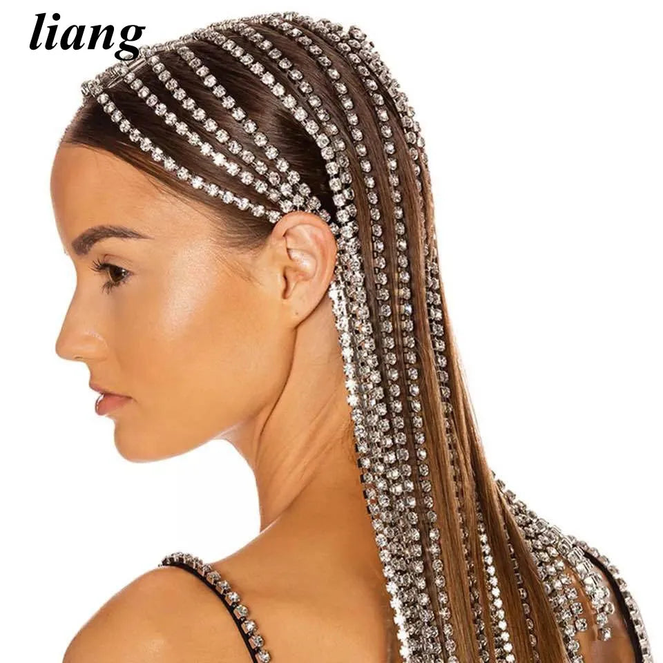 Rhinestone Tiara Headband