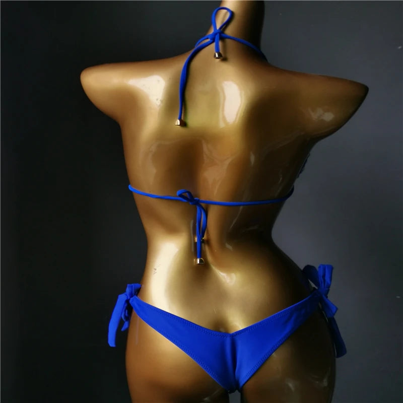 Premium All-Over Rhinestone Glamour Bikini Set – High-Brilliance Crystal Bling Swimwear & Exotic Intimate Set for Beach Clubs & Raves  Product Description