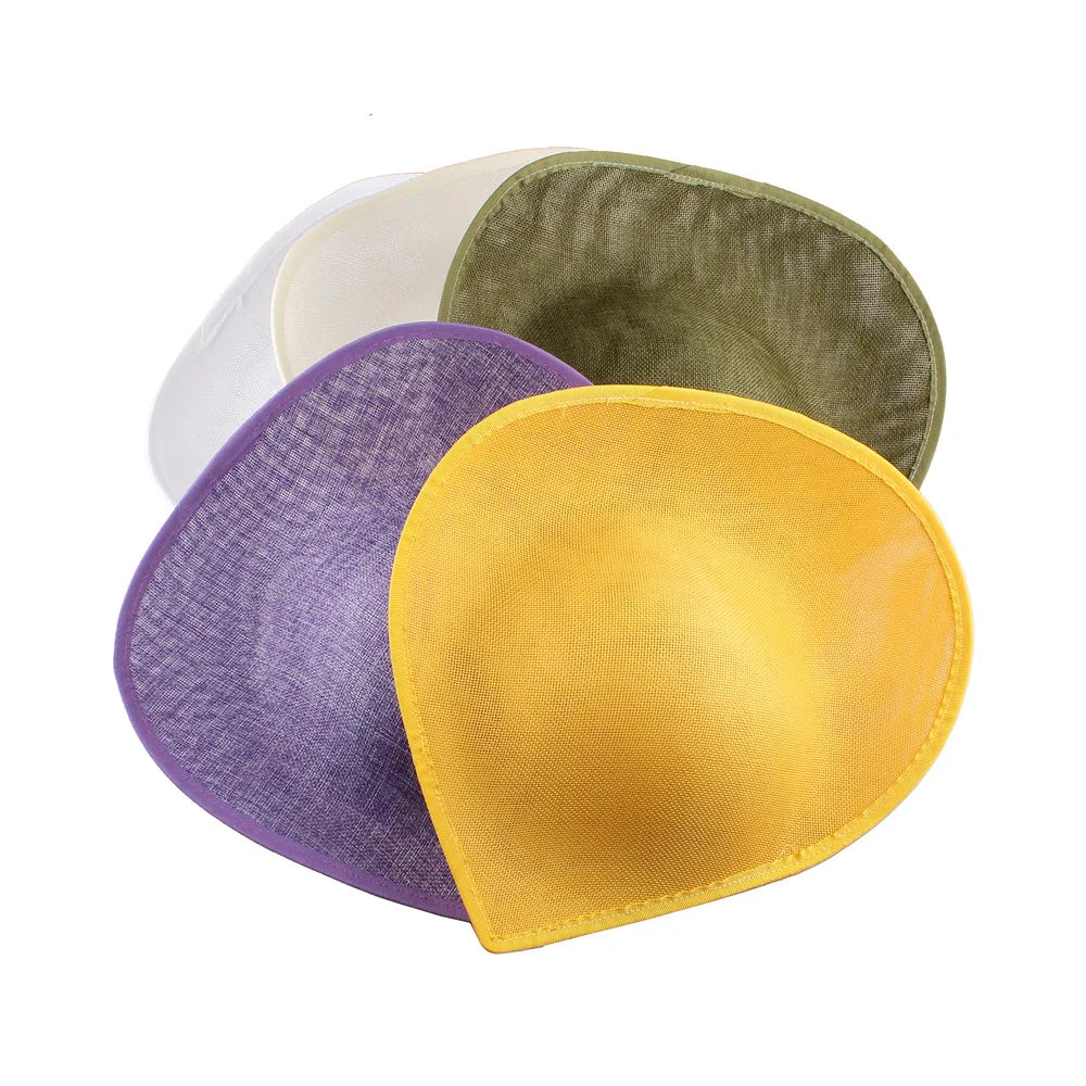 30cm Heart Shape Sinamay Fascinator Base DIY Millinery Derby Hat Headpiece Mold