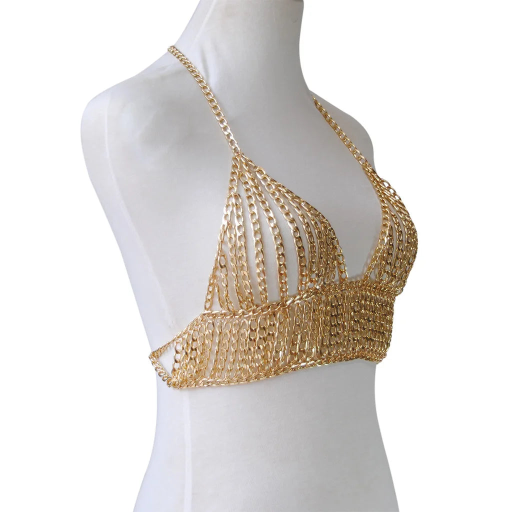 Alloy Bra & Thong Costume Chain Jewelry