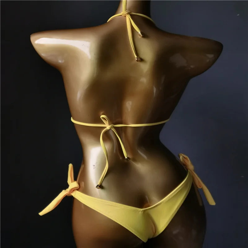 Premium All-Over Rhinestone Glamour Bikini Set – High-Brilliance Crystal Bling Swimwear & Exotic Intimate Set for Beach Clubs & Raves  Product Description