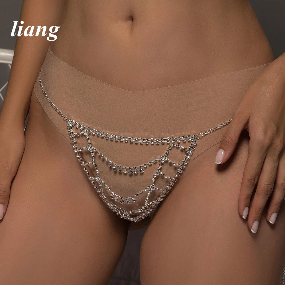 Multilayer Tassel Bra & Thong Body Jewelry