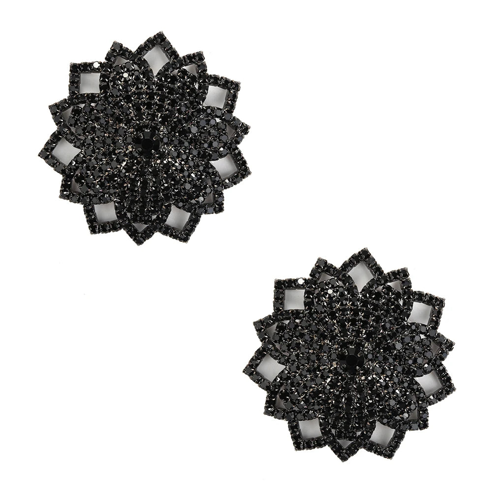 Sparkling Rhinestone Reusable Nipple Pasties Set