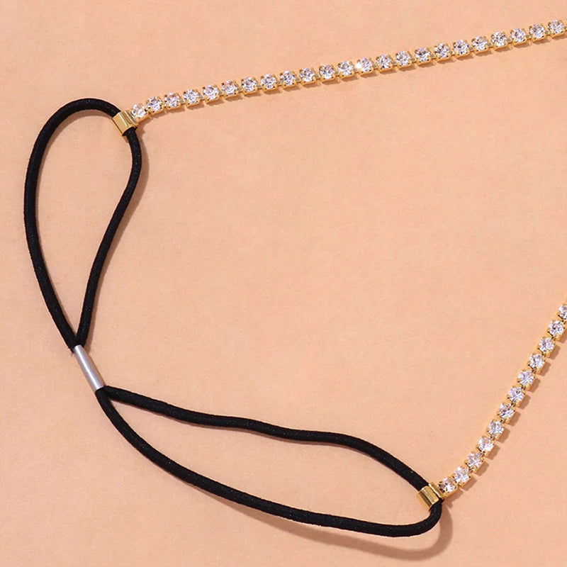 Rhinestone Thigh Chain — 2-Piece Set