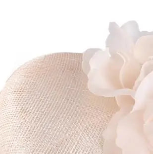 16cm Sinamay Floral Bow Fascinator Hair Clip Kentucky Derby Cocktail Tea Party Hat