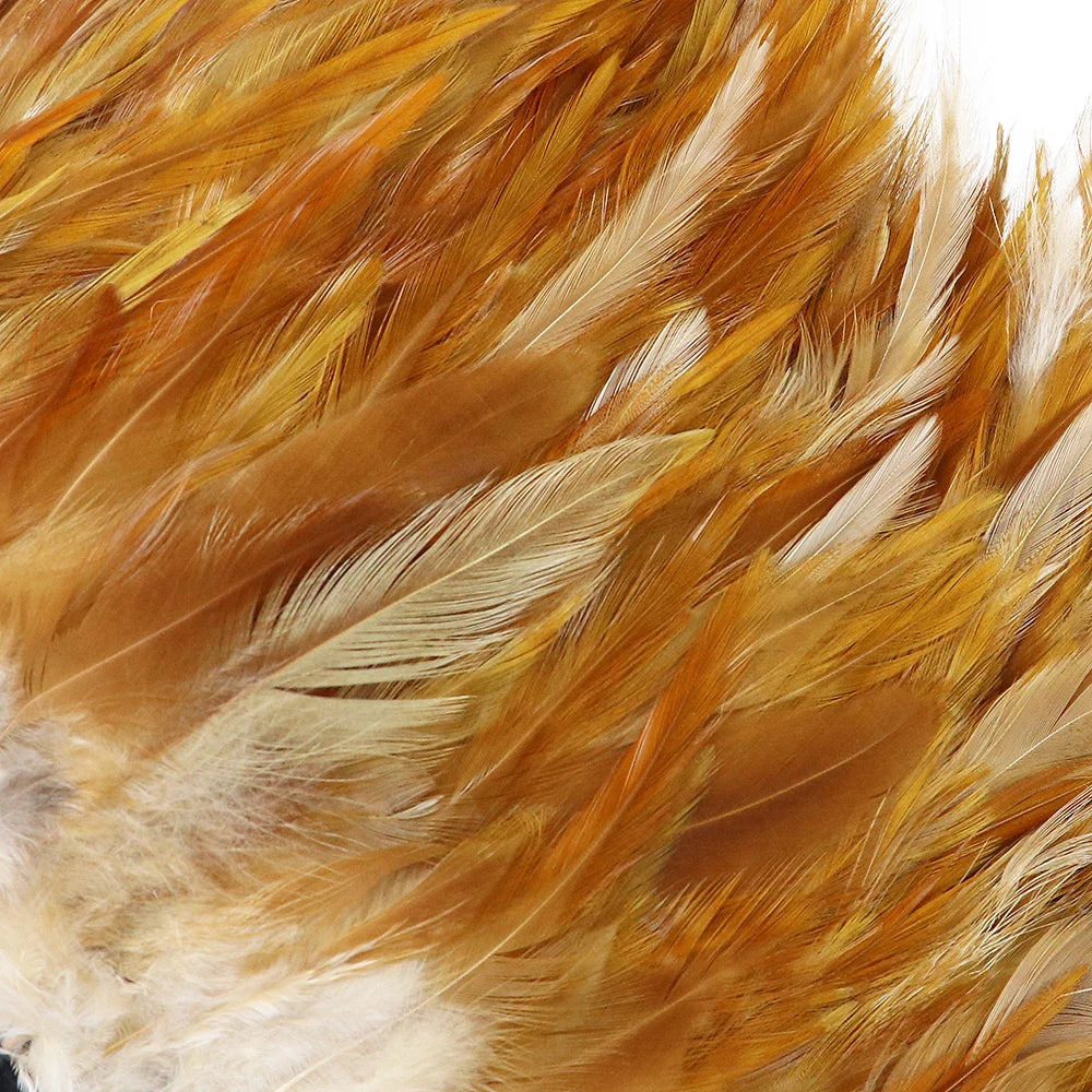 Rooster Feathers Trim Fringe Chicken Feather Strip