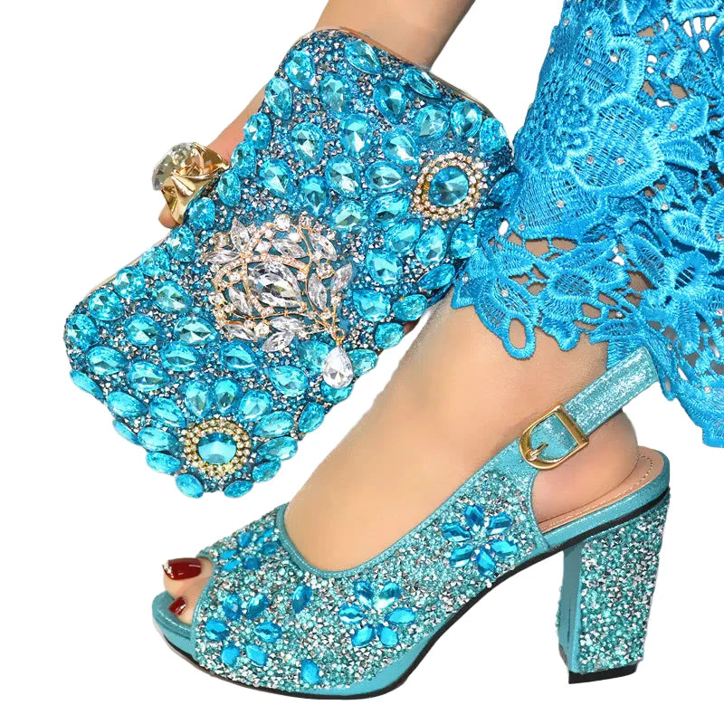 Women Shoes and Bags To Match Set Italy HJL1-2