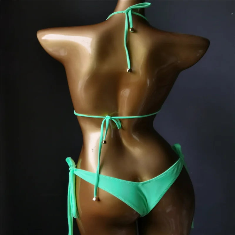 Premium All-Over Rhinestone Glamour Bikini Set – High-Brilliance Crystal Bling Swimwear & Exotic Intimate Set for Beach Clubs & Raves  Product Description