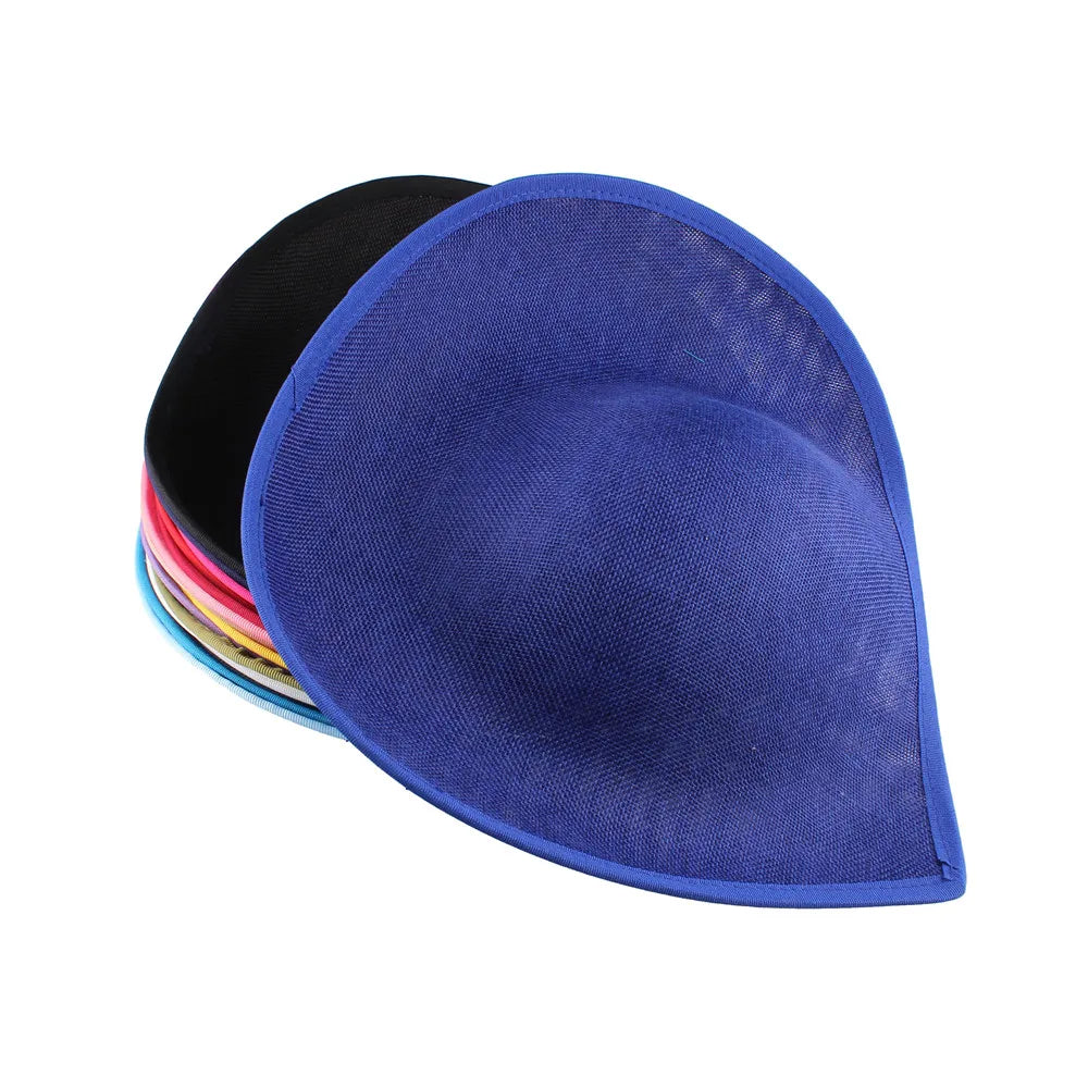 30cm Heart Shape Sinamay Fascinator Base DIY Millinery Derby Hat Headpiece Mold