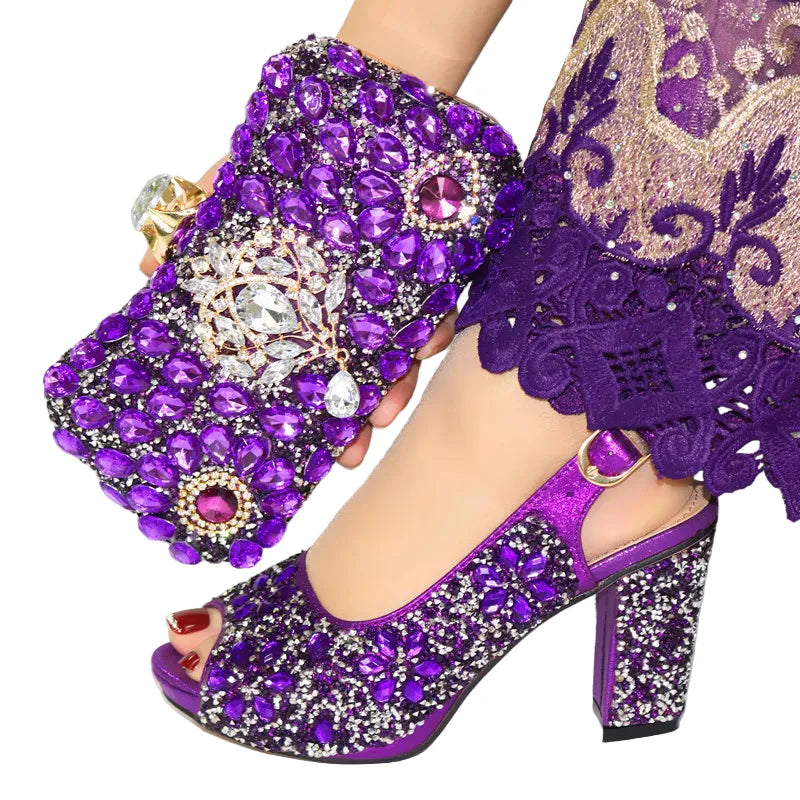 Women Shoes and Bags To Match Set Italy HJL1-2