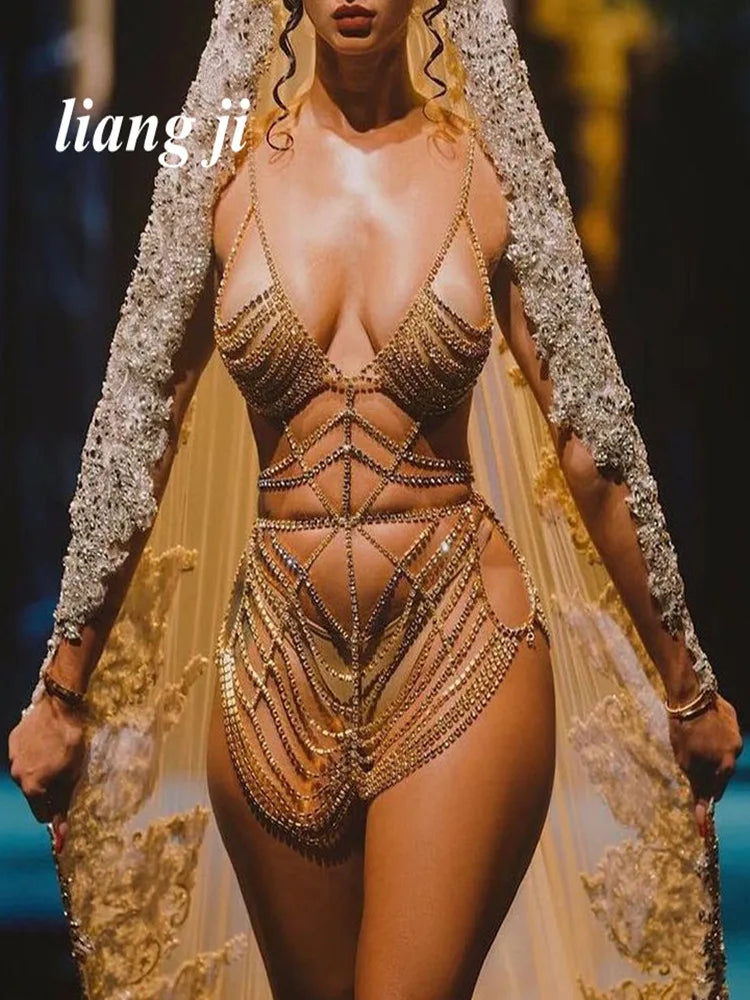 Crystal One-Piece Costume Body Chain