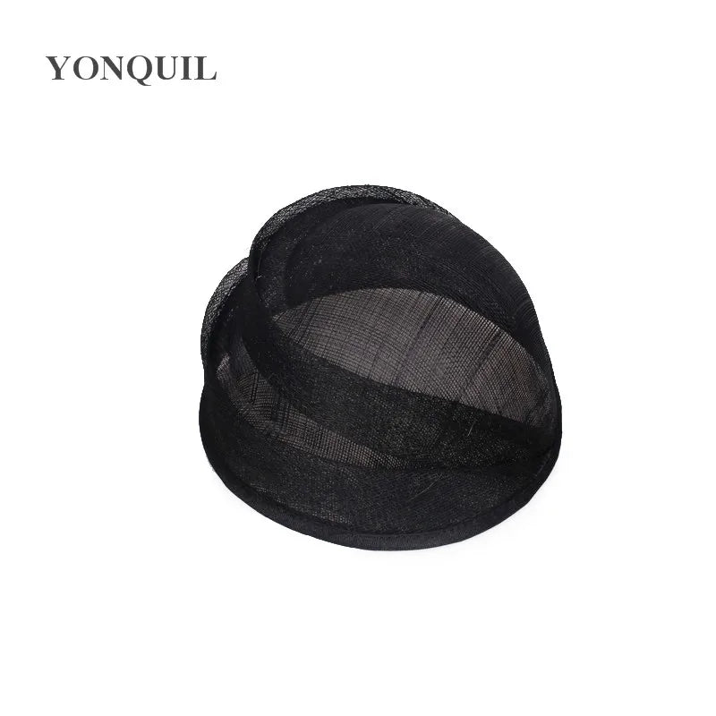 20cm Round Sinamay Fascinator Base DIY Millinery Headpiece Beret Hat Mold