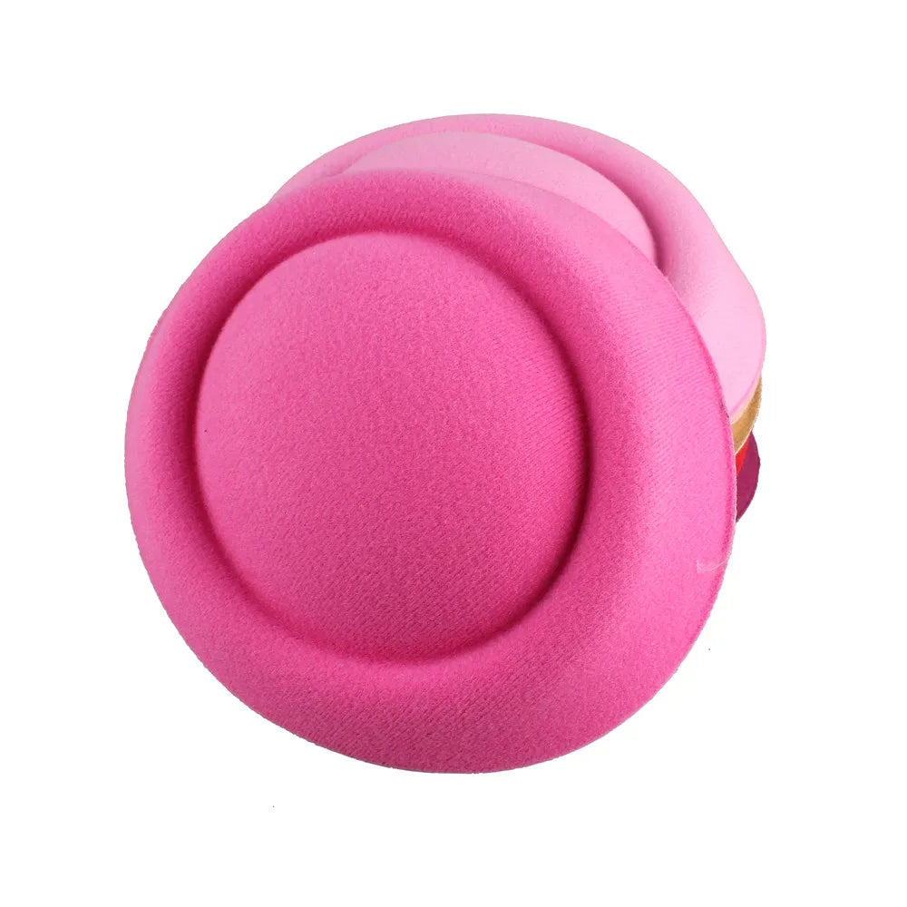 16cm Mini Pillbox Hat Fascinator Base DIY Millinery Stage Headpiece Mold