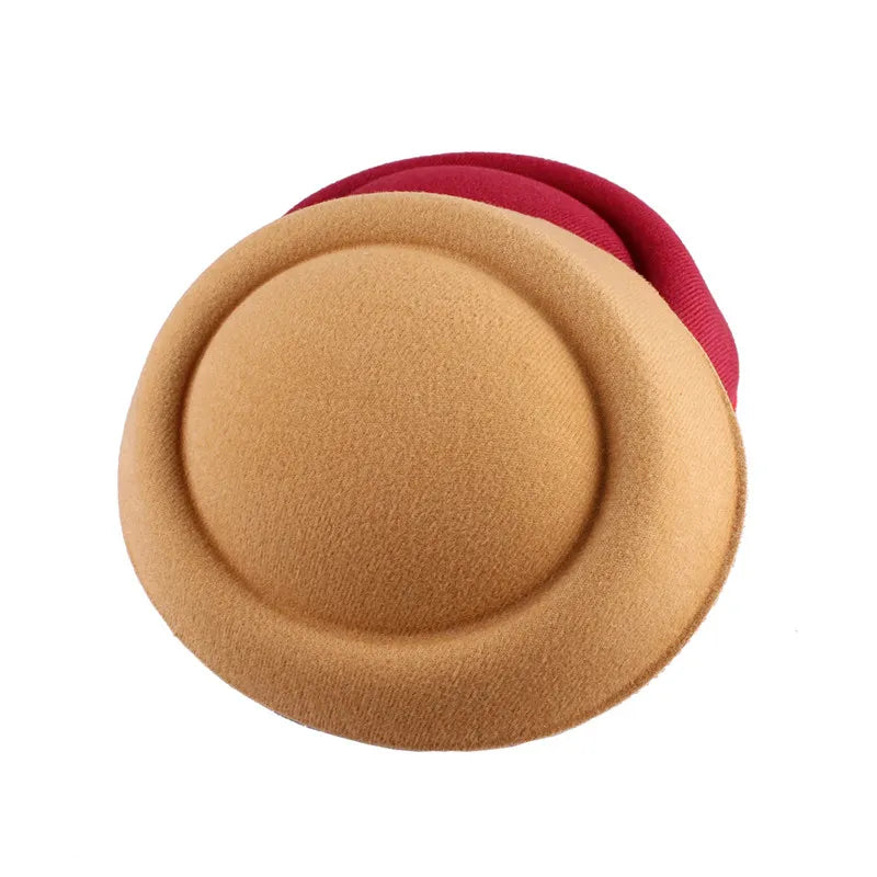 16cm Mini Pillbox Hat Fascinator Base DIY Millinery Stage Headpiece Mold
