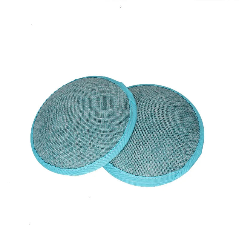 13cm Round Sinamay Fascinator Base DIY Millinery Headpiece Cocktail Hat Mold