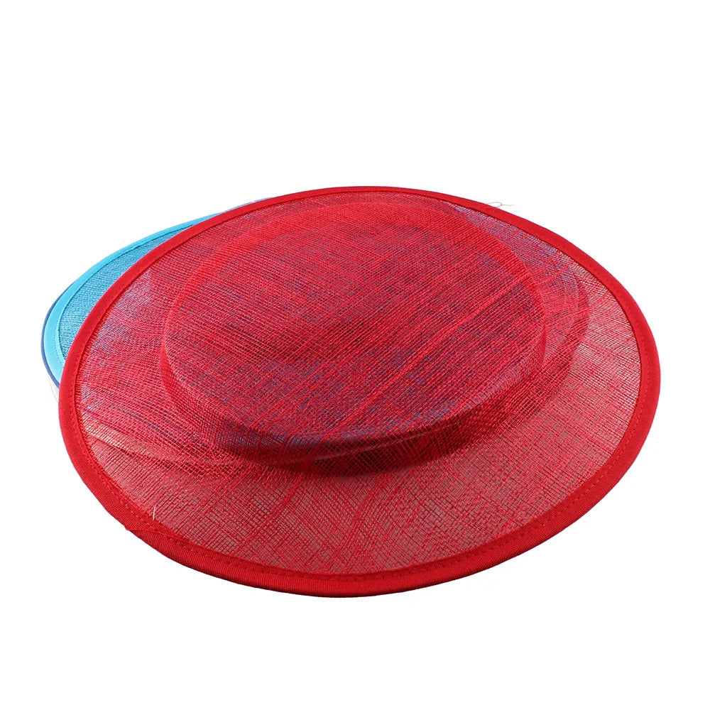 31cm Round Sinamay Fascinator Base DIY Millinery Derby Hat Headpiece Mold