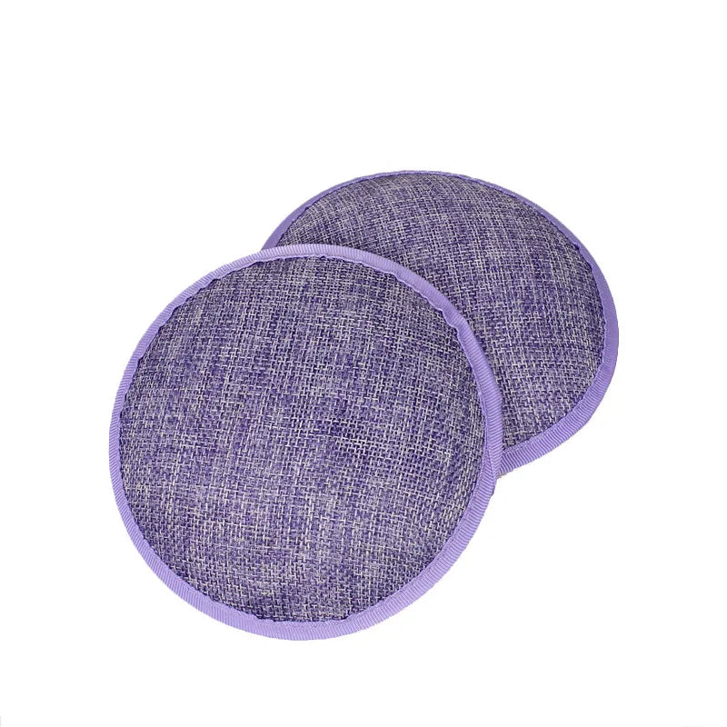13cm Round Sinamay Fascinator Base DIY Millinery Headpiece Cocktail Hat Mold