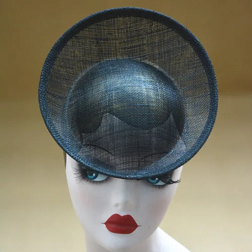 Sinamay Saucer Fascinator Base — 20 cm