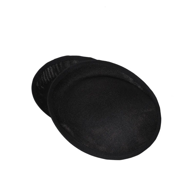 20cm Round Sinamay Fascinator Base DIY Millinery Headpiece Showgirl Hat Base