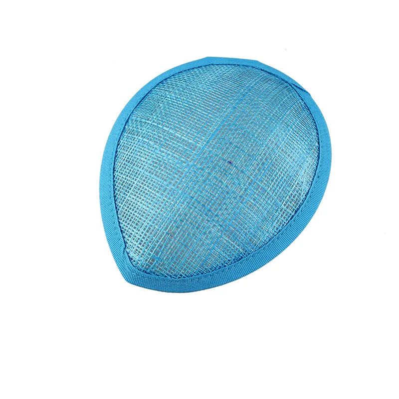 13cm Teardrop Sinamay Fascinator Base DIY Millinery Headpiece Cocktail Hat Mold