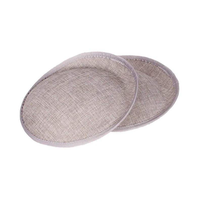 20cm Round Sinamay Fascinator Base DIY Millinery Headpiece Showgirl Hat Base