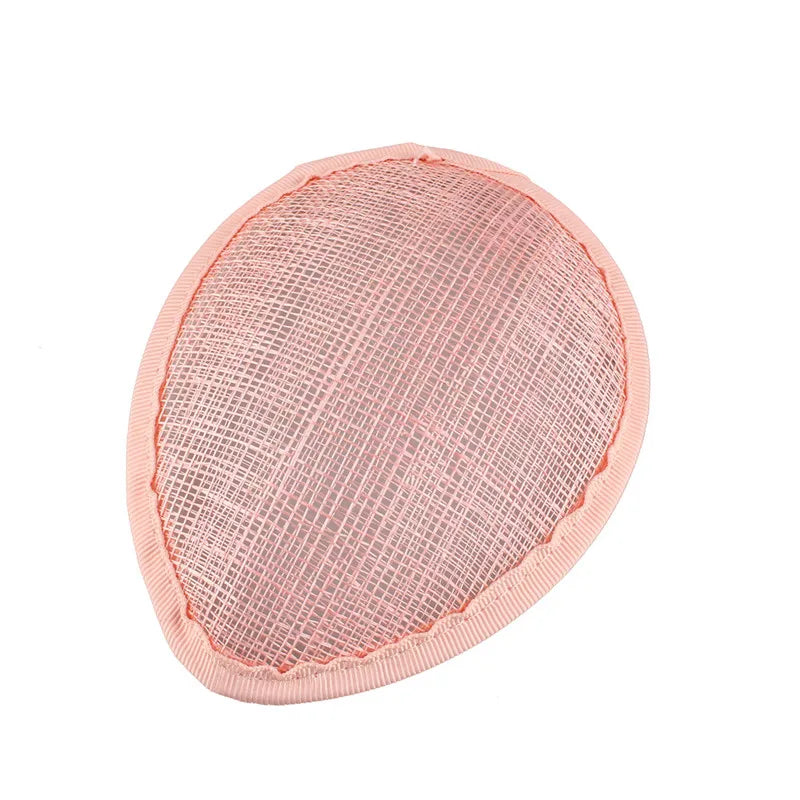 13cm Teardrop Sinamay Fascinator Base DIY Millinery Headpiece Cocktail Hat Mold