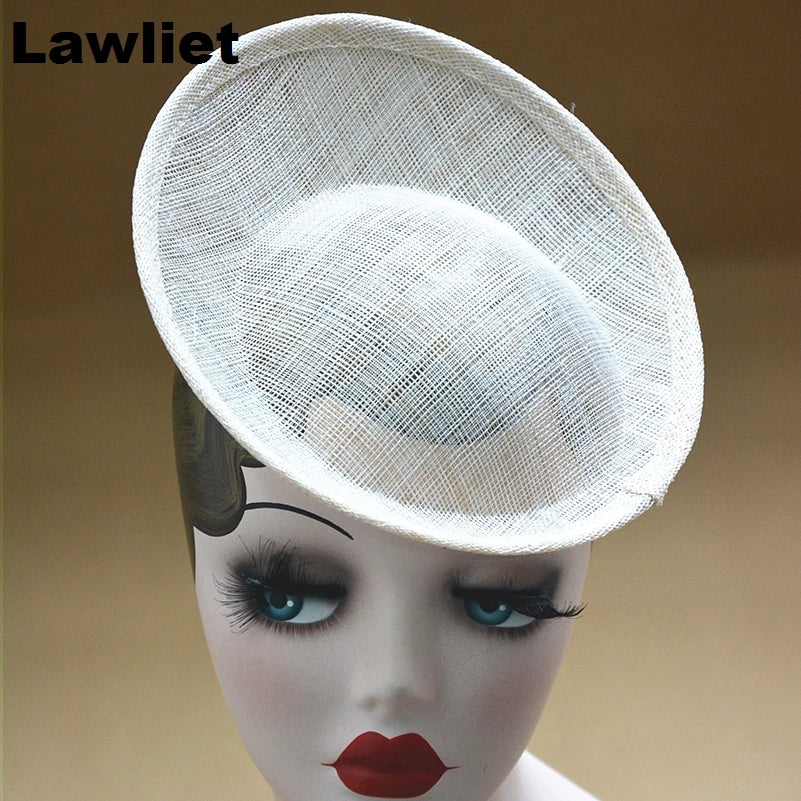 Sinamay Saucer Fascinator Base — 20 cm