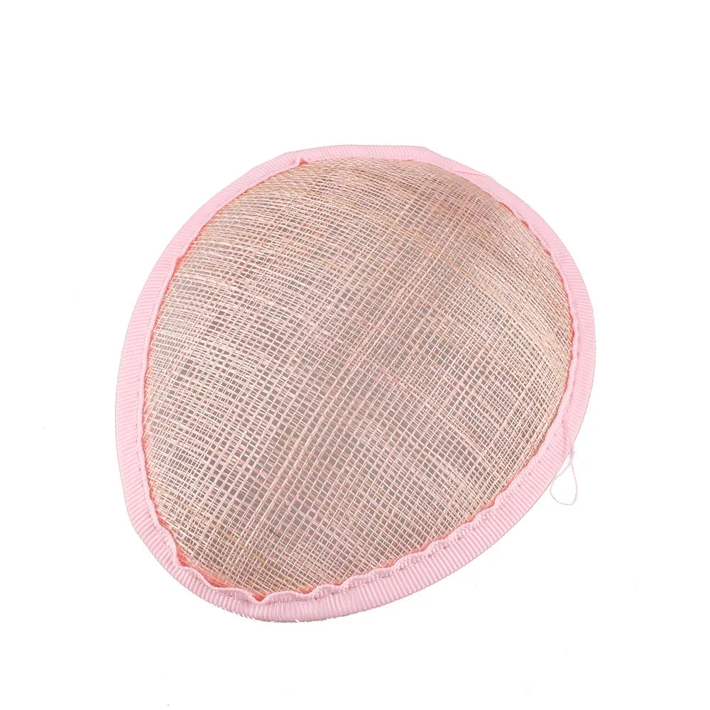 13cm Teardrop Sinamay Fascinator Base DIY Millinery Headpiece Cocktail Hat Mold