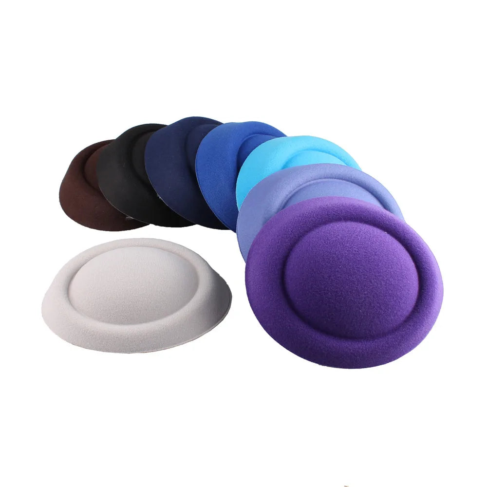 16cm Mini Pillbox Hat Fascinator Base DIY Millinery Stage Headpiece Mold
