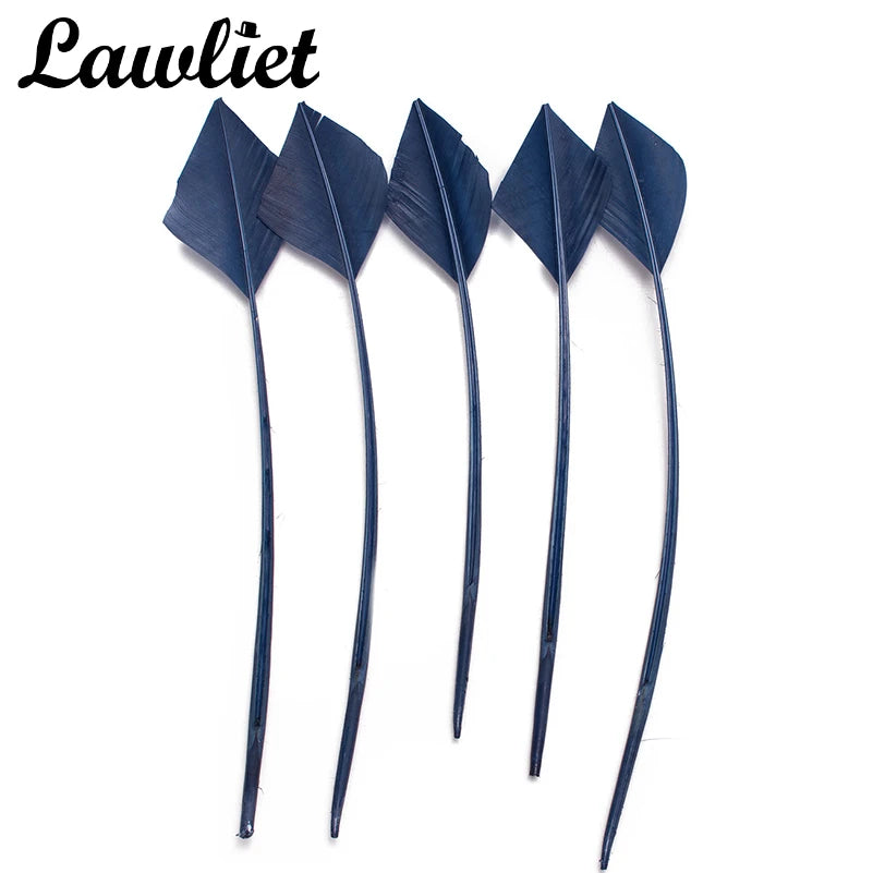 Arrowhead Turkey Feather Quill Trim — 28–33 cm