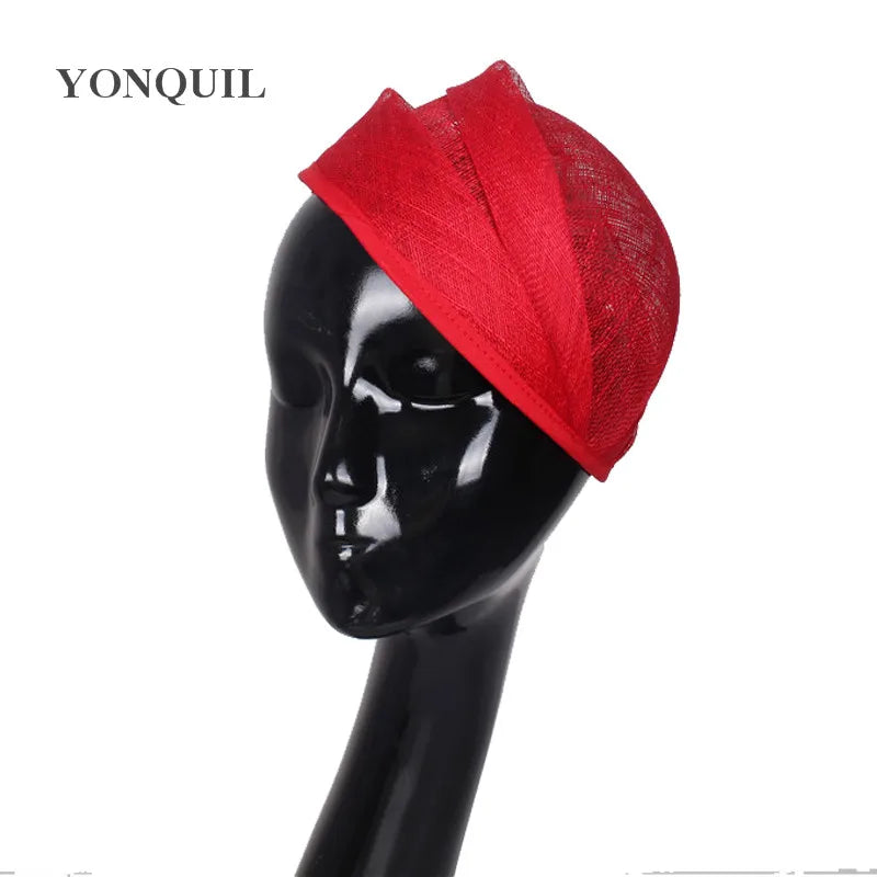 20cm Round Sinamay Fascinator Base DIY Millinery Headpiece Beret Hat Mold