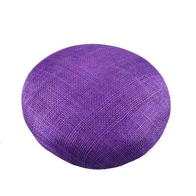 25cm 4-Layer Sinamay Bow Fascinator Headband Kentucky Derby Tea Party Pillbox Hat