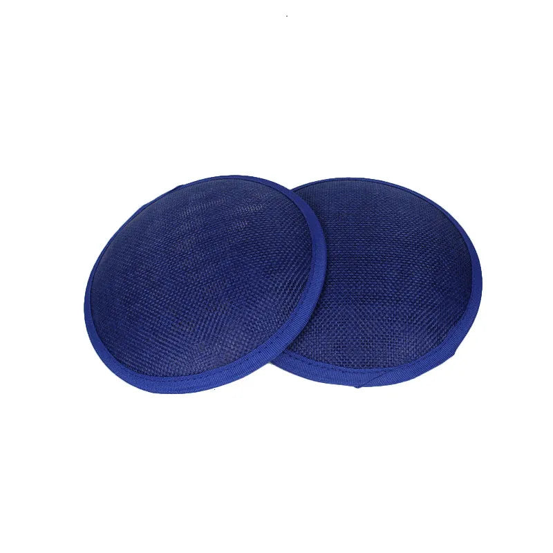 13cm Round Sinamay Fascinator Base DIY Millinery Headpiece Cocktail Hat Mold