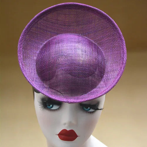 Sinamay Saucer Fascinator Base — 20 cm