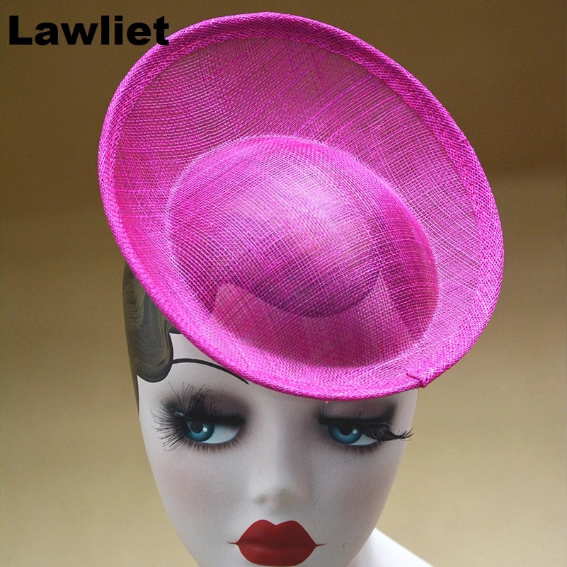 Sinamay Saucer Fascinator Base — 20 cm